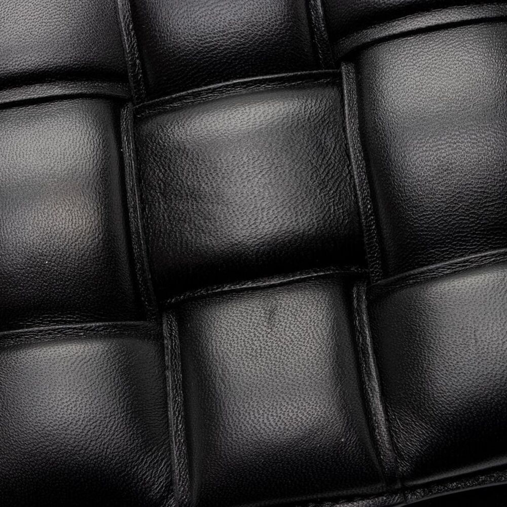 Bottega Veneta Lambskin Cassette Chain Maxi Shoulder Bag - Picture 14 of 16